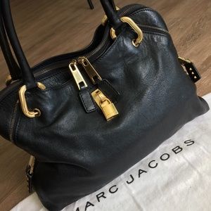 Marc Jacobs Paradise Rio Satchel Bag Black